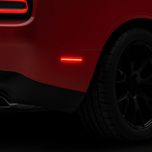 Raxiom for 2015-2023 Dodge Challenger Axial Series LED Rear Marker Lights- Red