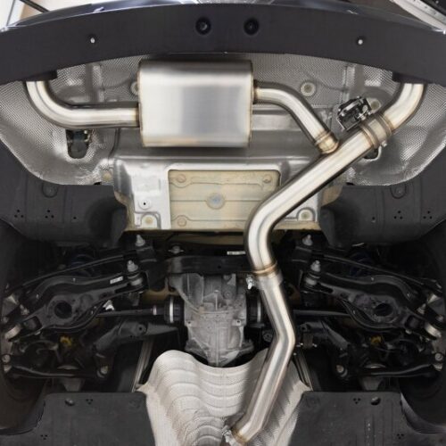 Dinan for 20-26 Toyota GR Supra (A90/A91) 3.0T Valved Catback Exhaust System - Black Tips - Image 7