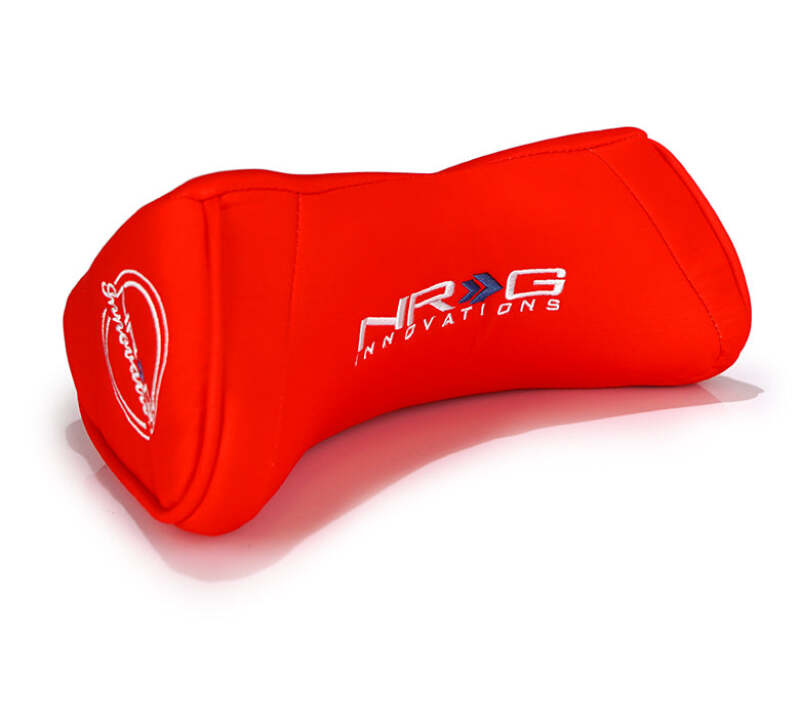 NRG Memory Foam Neck Pillow For Any Seats - Red - Image 3