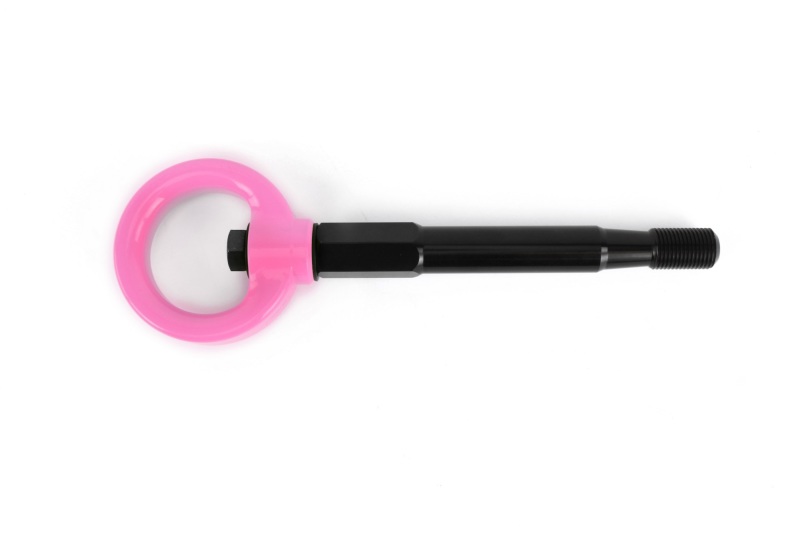 PERRIN 18-21 Subaru WRX & STI / 13-25 BRZ / 17-20 Toyota 86 Tow Hook Kit (Front) - Hyper Pink - Image 3