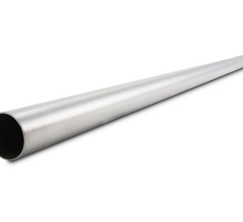 Vibrant 3.50in OD 304 Stainless Steel Brushed Straight Tubing