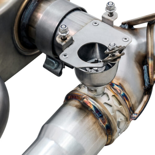 AWE Tuning SwitchPath Cat-Back Exhaust - Diamond Black Tips for BMW F8X M3/M4 - Image 5