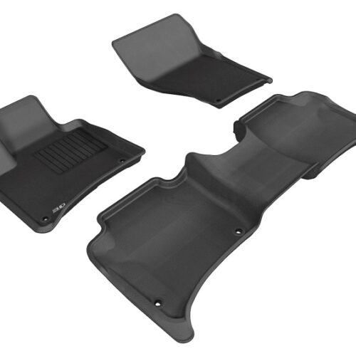 3D MAXpider 11-18 Porsche Cayenne (92A) / Volkswagen Touareg Kagu Black Full Set