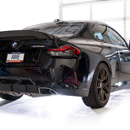 AWE Tuning Touring Edition Exhaust - OE Tips for 22-26 BMW M240i (G42) - Image 9
