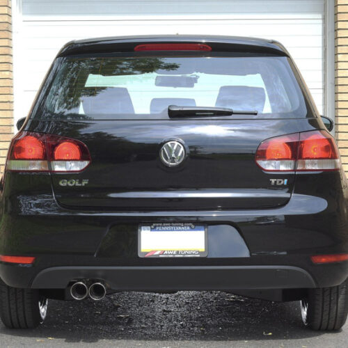 AWE Tuning Cat-Back Performance Exhaust for 2.5L Golf/Rabbit - Image 3