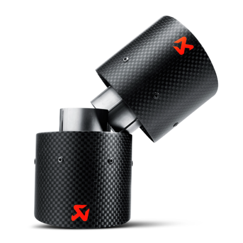 Akrapovic Tail Pipe Set (Carbon) for 07-14 MINI Cooper S (R56) / Cooper S Cabrio (R57) - Image 3