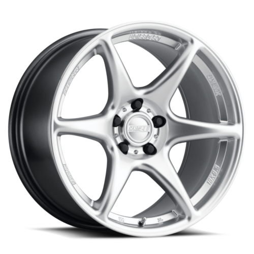 Kansei K11S-181512+12 K11S Tandem 18x10.5in / 5x114.3 BP / 12mm Offset / 73.1mm Bore - Hyper Silver Wheel