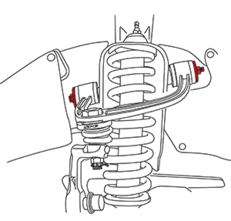 SPC Performance Control Arm Hardware - Image 2