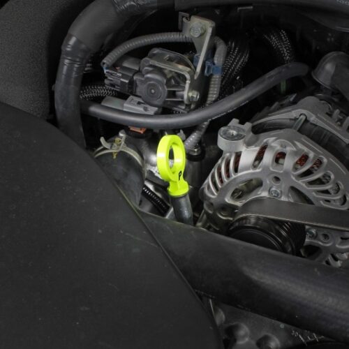 PERRIN 15-26 Subaru WRX & 13-26 BRZ/FR-S/86/GR86 Dipstick Handle Loop Style - Neon Yellow - Image 5