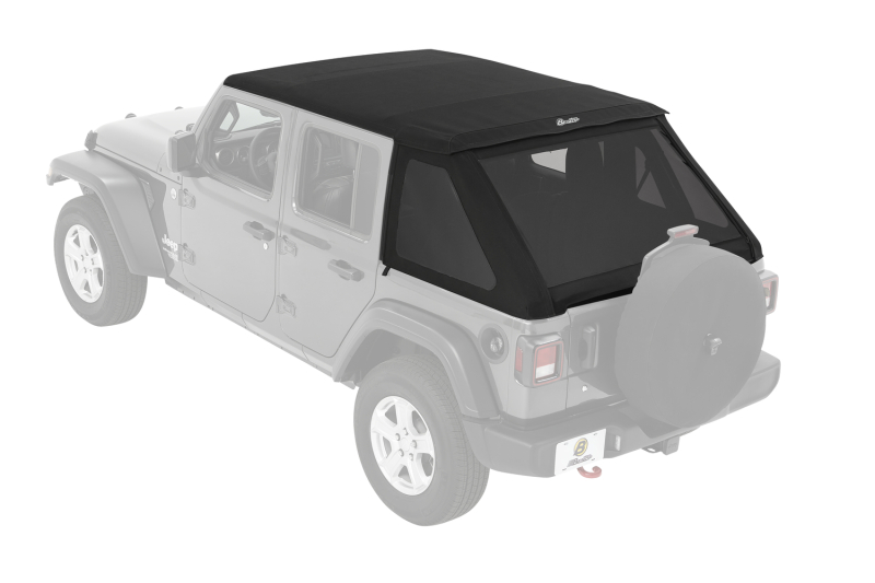Bestop 18-26 Jeep Wrangler JL 4-Door Trektop (Black Diamond) - Image 5