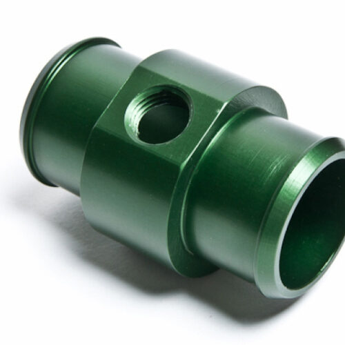 Radium Engineering Universal Hose Barb Adapter For 1-1/4in ID Hose ( w/ 1/4NPT Port) - Green