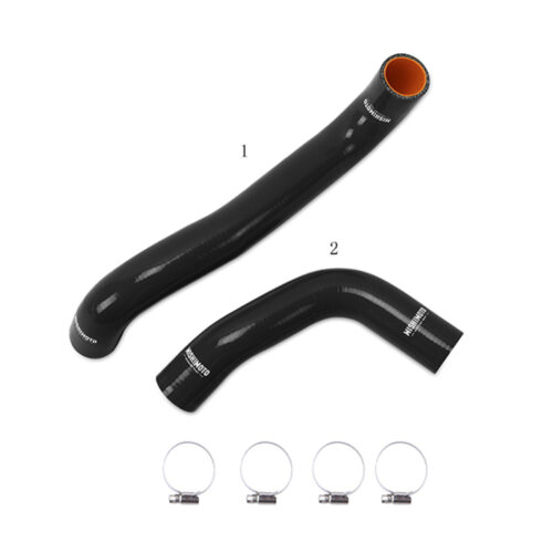 Mishimoto Silicone Radiator Hose Kit - Black for 08-14 Subaru WRX / 08+ STI - Image 3