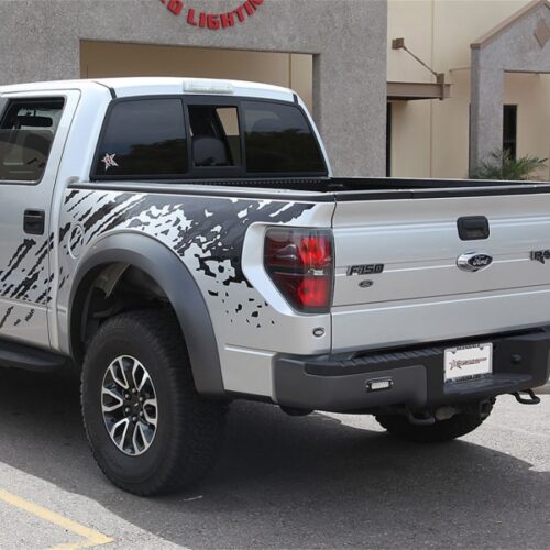 Alternative view of Rigid Industries SRQ - Flush Mount - Diffused - Back Up Light Kit