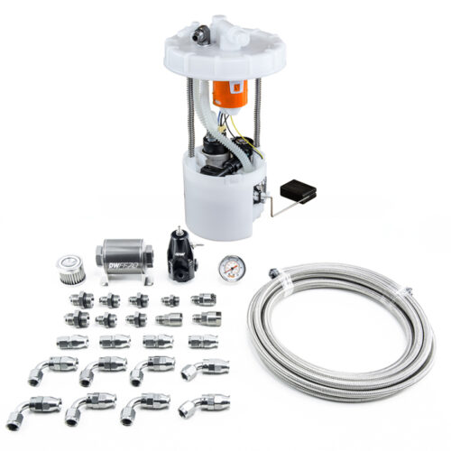 DeatschWerks K20 DW400 Pump Module & Return Kit w/PTFE Fuel Lines for 2006-2011 Honda Civic Si