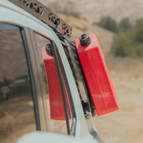 DV8 Offroad 25-26 Toyota 4Runner Exterior Window Molle for DV8 Offroad Roof Rack - Driver - Image 9