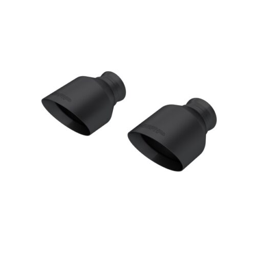 MBRP 15-23 Dodge Charger 5.7L/6.2L/6.4L T304 3in ID / 5in OD Out / 8in Length Angle Cut Black Tip