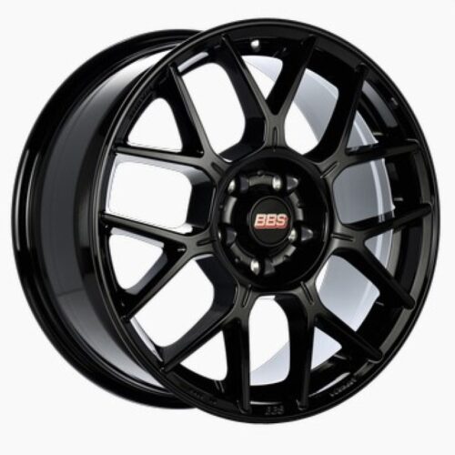 BBS XR 18x8 5x112 ET44 Black Gloss Wheel -82mm PFS/Clip Required