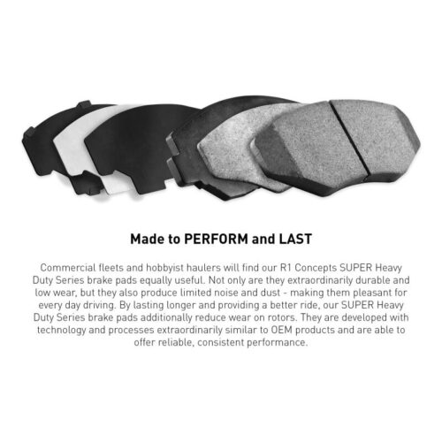R1 2009-2024 Chevrolet Express 4500 Front/Rear R1 Super Duty Pads & Hardware Kit - Image 3