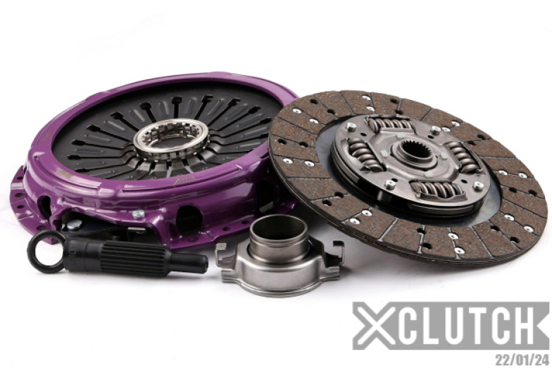 XClutch XKMI24011-1T 07-17 Mitsubishi Lancer EVO X 2.0L Stage 1 Steel Backed Organic Clutch Kit