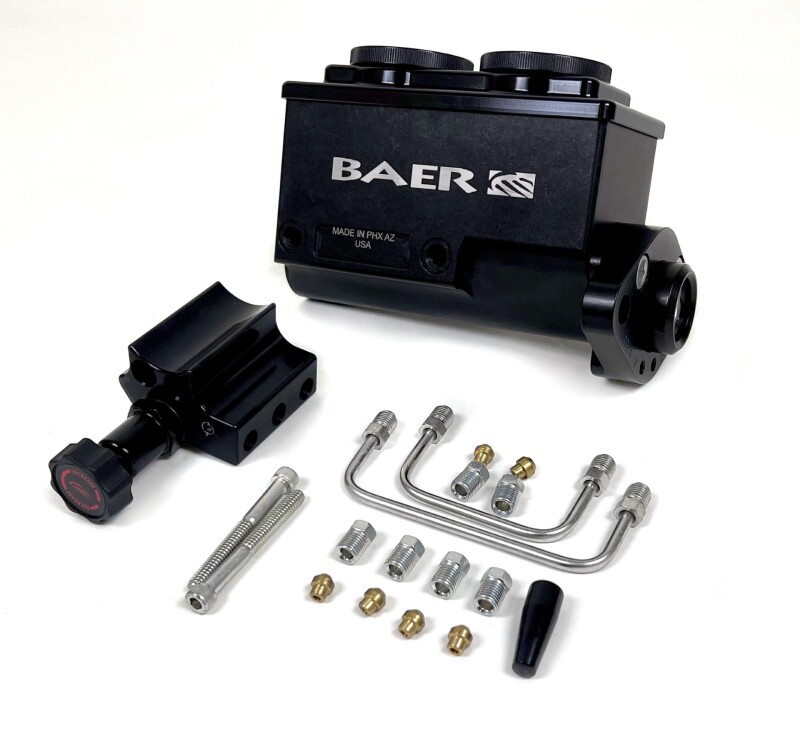 Baer Brakes GM/Ford 1in Bore Remaster 2-Bolt Master Cylinder Kit - Black - Image 9