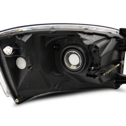 Raxiom for 2006-2008 Dodge RAM 1500 Axial Series OEM Style Rep Headlights- Chrome Housing (Clear Lens) - Image 4