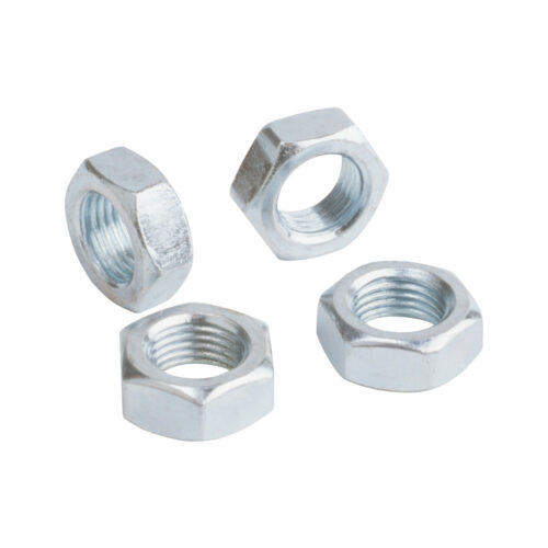 QA1 Jam Nut - 3/4-16 Left Hand - 1-1/8in Hex 7/16in Wide - Steel - 6 Pack - Image 2