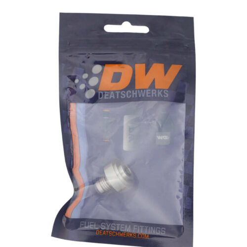 Alternative view of DeatschWerks 6AN Male Flare Aluminum Weld On Fitting