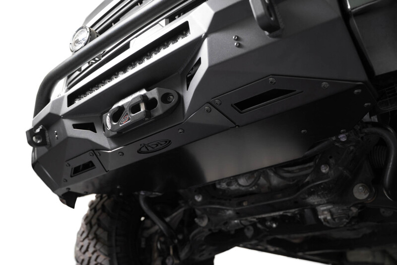 Addictive Desert Designs for 2022+ Toyota Tundra Stealth Center Mount Front Bumper w/ Top Hoop - Image 3