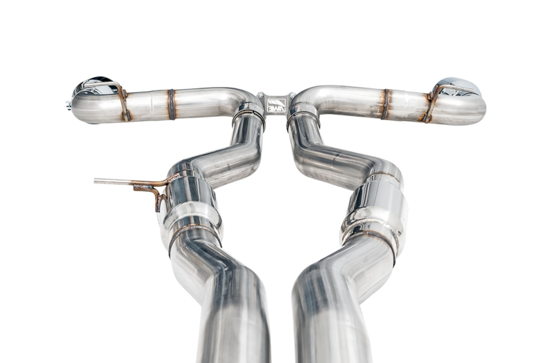 AWE Tuning Track Edition Exhaust - 5in Chrome Silver Tips for 2020 Toyota Supra A90 - Image 4