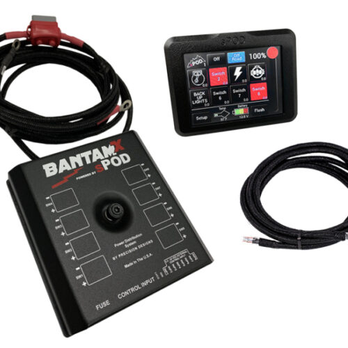 sPOD BantamX Touchscreen for 84in Battery Cables