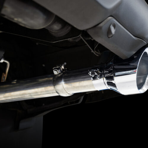 AWE Tuning Cat-Back Exhaust - Chrome Silver Tips for 19-21 RAM 1500 5.7L (w/Cutouts) 0FG Dual Rear Exit - Image 3