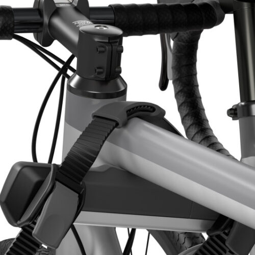 Thule OutWay Hanging-Style Trunk Bike Rack (Up to 2 Bikes) - Silver/Black - Image 6
