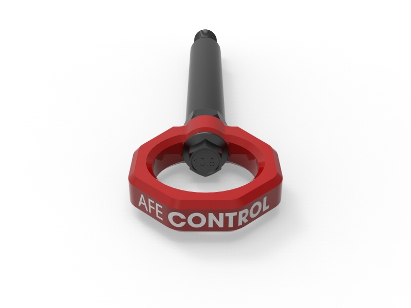 aFe Power 23-25 BMW M2 (G87) CONTROL Front / Rear Tow Hook - Red - Image 3