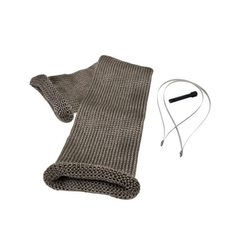 Alternative view of DEI Titanium 4in Knit Exhaust Sleeve - 36in