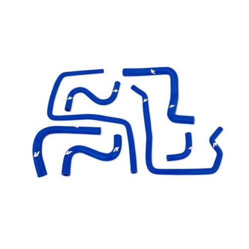 Mishimoto Ancillary Hoses for 04-07 Subaru STI / 06-07 WRX Blue Silicone - Image 5