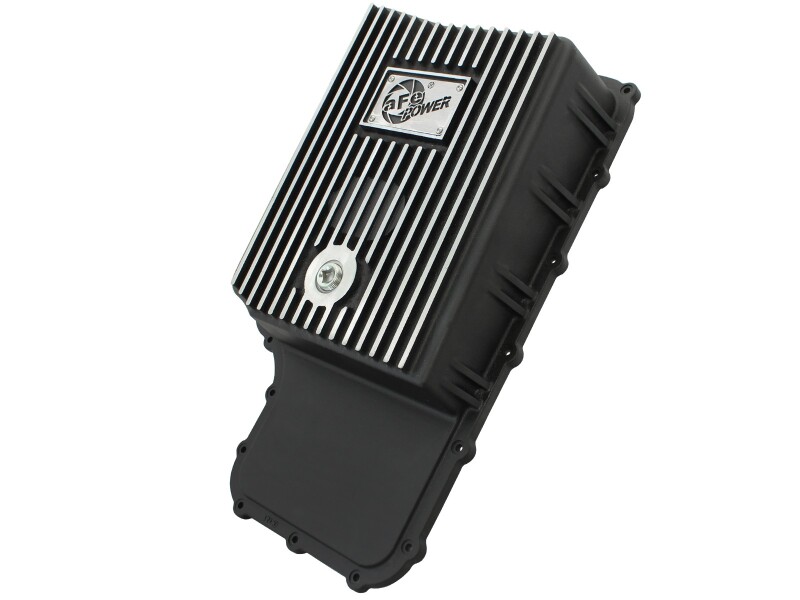 aFe Power Transmission Pan Black Machined 11-14 Ford 6R140 Trucks V8 6.7L (td) - Image 4