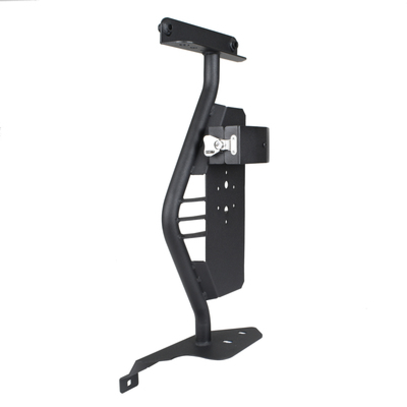 Go Rhino 18-24 Jeep Wrangler JL/JLU/JT Front Fender Jack Mount for Hi-Lift Jack - Tex. Blk - Image 10