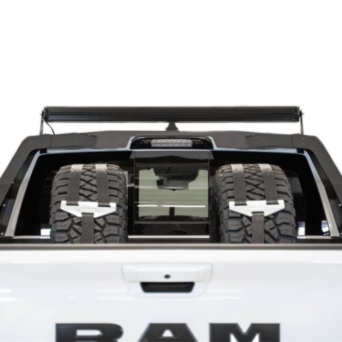 Addictive Desert Designs for 2021 Dodge Ram 1500 TRX Stealth Fighter Chase Rack - Hammer Black - Image 3