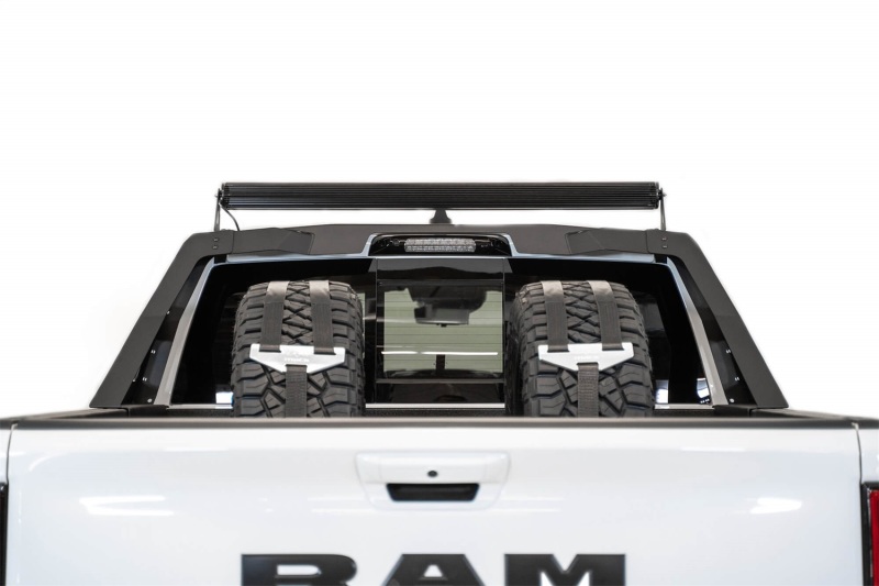 Addictive Desert Designs for 2021 Dodge Ram 1500 TRX Stealth Fighter Chase Rack - Hammer Black - Image 3