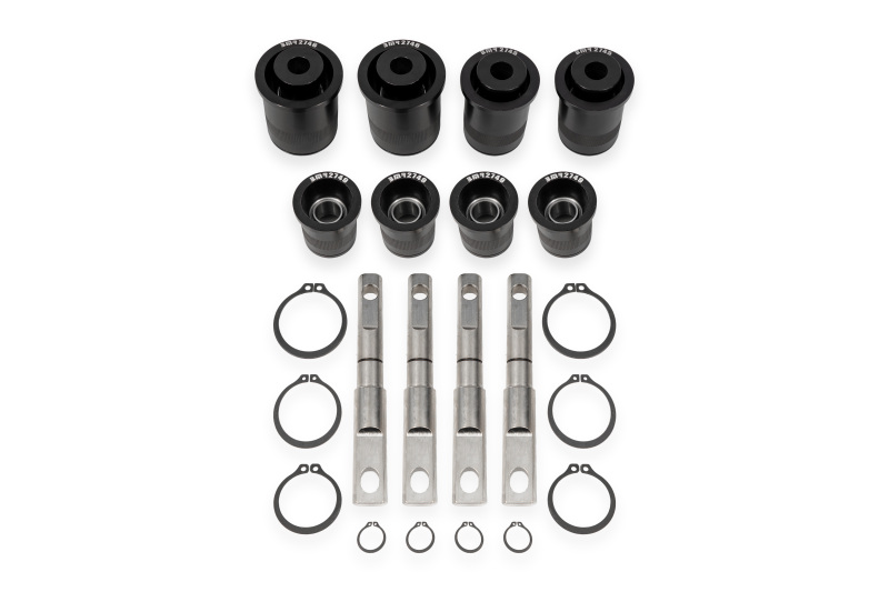 BMR 14-19 Chevrolet Corvette C7 Front Upper & Lower Control Arm Bearing Kit - Black Anodized - Image 2