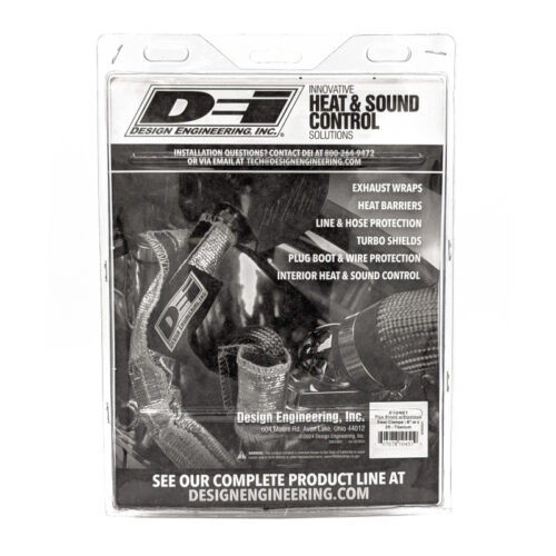 DEI Pipe Shield w/Stainless Steel Clamps - 6in x 24in - Titanium - Image 9