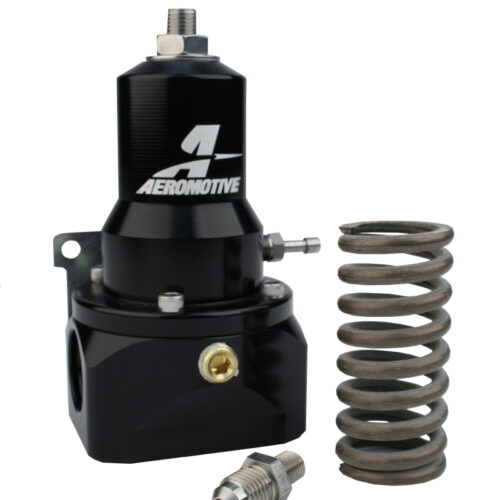 Aeromotive Regulator - 30-120 PSI - .500 Valve - 2x AN-10 Inlets / AN-10 Bypass - Image 3