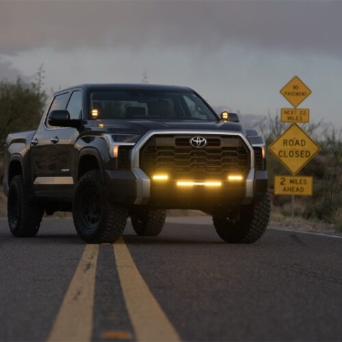 Rigid Industries 360-Series 4in Fog w/ Amber PRO Lens - White (Pair) - Image 5
