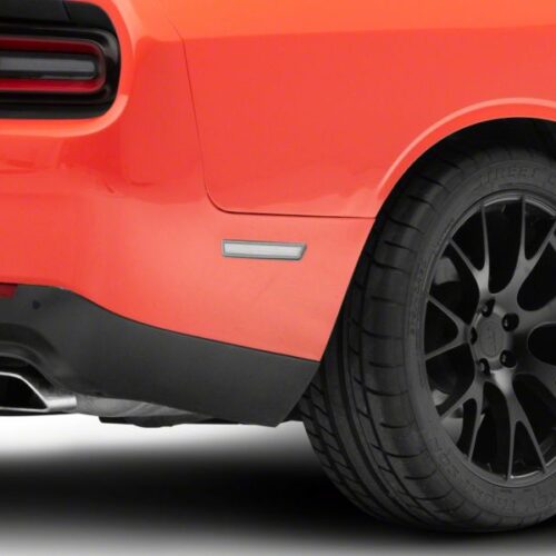 Raxiom for 2015-2023 Dodge Challenger Excluding Widebody Axial Series LED Side Marker Lights- Clear - Image 4