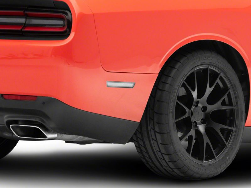 Raxiom for 2015-2023 Dodge Challenger Excluding Widebody Axial Series LED Side Marker Lights- Clear - Image 4