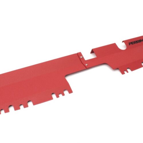PERRIN 15-21 Subaru WRX/STI Radiator Shroud (Without OEM Intake Scoop) - Red - Image 3
