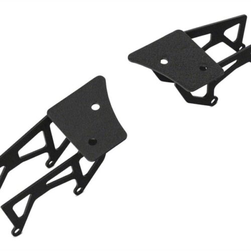 Raxiom for 2007-2018 Jeep Wrangler JK Windshield Mounted Dual Light Brackets - Image 10