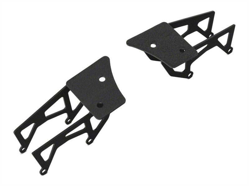Raxiom for 2007-2018 Jeep Wrangler JK Windshield Mounted Dual Light Brackets - Image 10