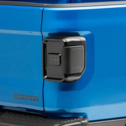 Raxiom for 2020-2023 Jeep Gladiator JT Axial Series LED Tail Lights- Black Housing (Smoked Lens) - Image 10