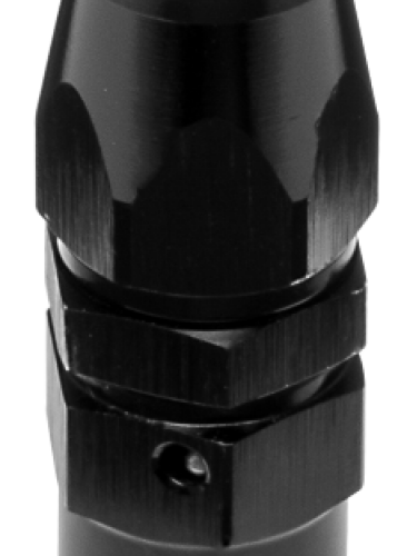 Vibrant -3AN Straight High Flow Hose End Fitting for PTFE Lined Flex Hose - Aluminum